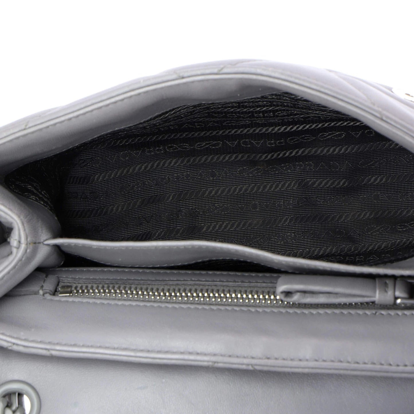 Prada Spectrum Flap Bag Quilted Nappa Leather Large