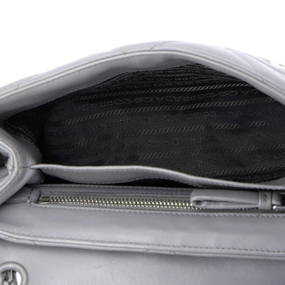 Prada Spectrum Flap Bag Quilted Nappa Leather Large