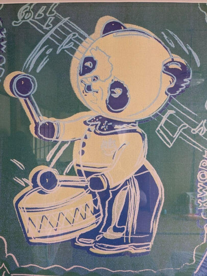 Andy Warhol Panda Drummer Poster Art Now Gallery