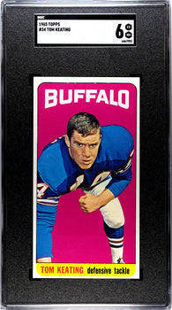 Tom Keating 1965 Topps #34 Sgc 6