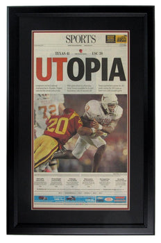 Austin American Statesman Sports Page - Rose Bowl