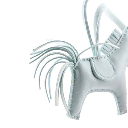 Hermes Mono-Tone Grigri Rodeo Bag Charm Leather Pm