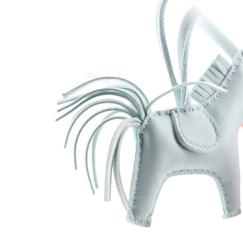 Hermes Mono-Tone Grigri Rodeo Bag Charm Leather Pm