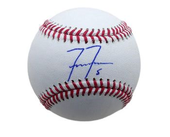 Freddie Freeman Signed/Auto Oml Baseball Los