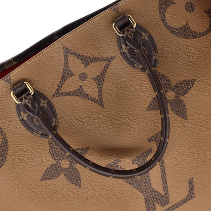 Louis Vuitton Onthego Tote Reverse Monogram Giant Gm