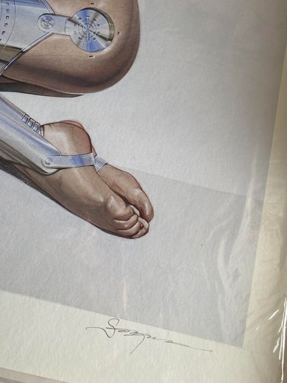 Hajime Sorayama Signed Original Giclee Print