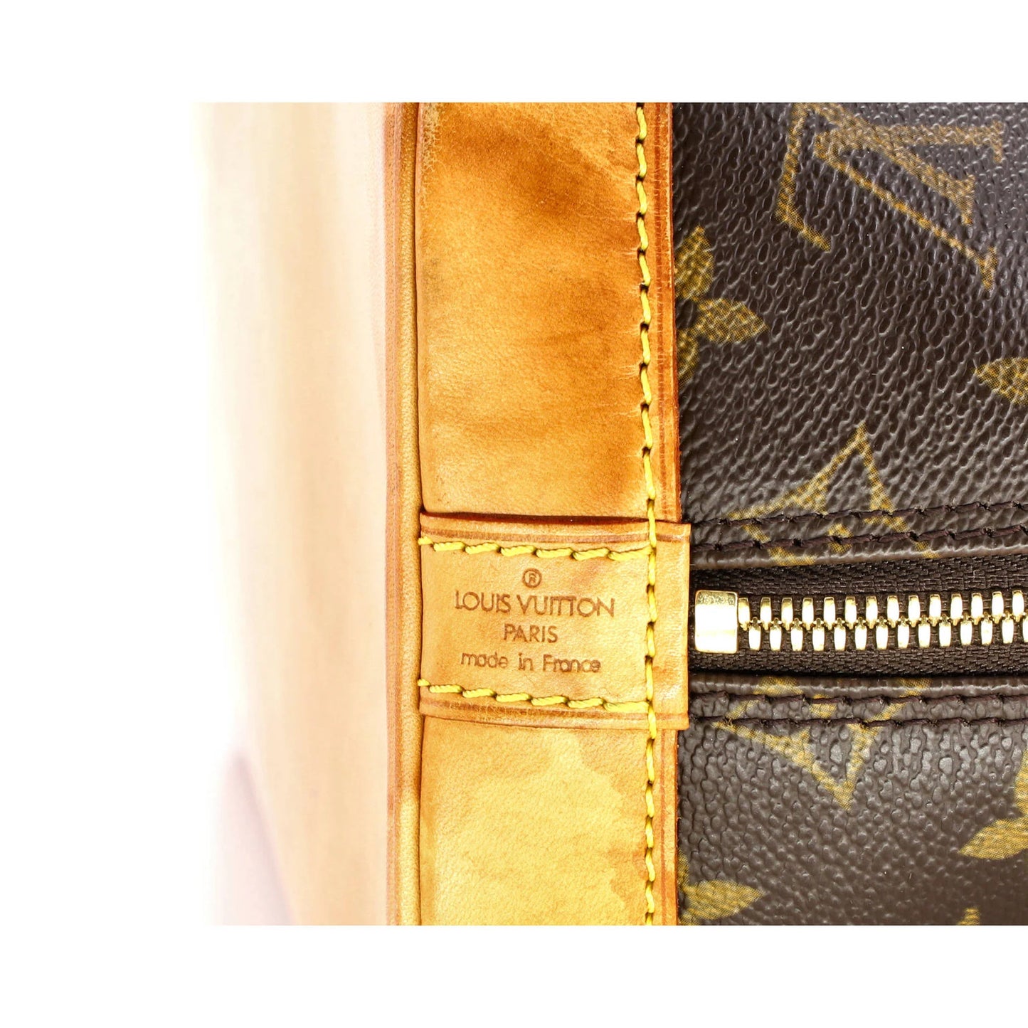 Louis Vuitton Vintage Alma Handbag Monogram Canvas Pm