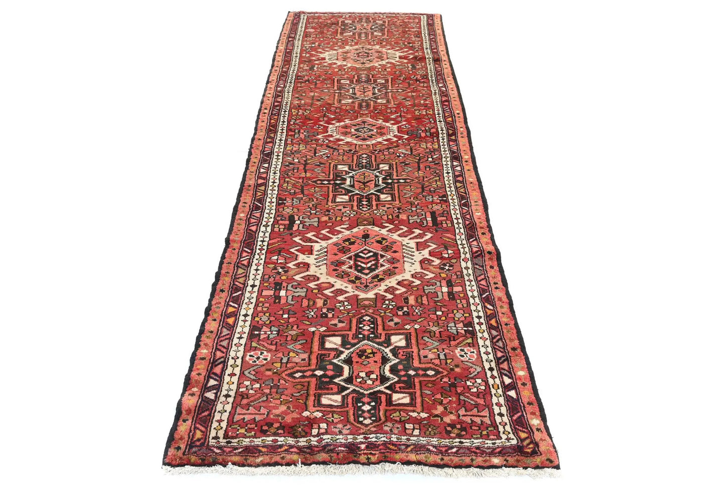 Tribal Design Oriental Runner Rug for Kitchen Hallway Decor 3X11