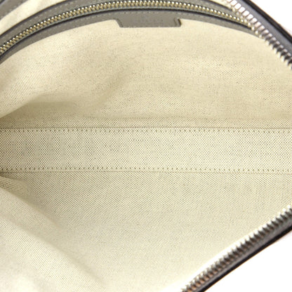 Gucci Convertible Messenger Bag Gg Embossed Perforated Leather Medium