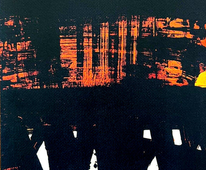 Pierre Soulages Coa Signed Op 1995 Numbered By Hand In Pencil 275Ex