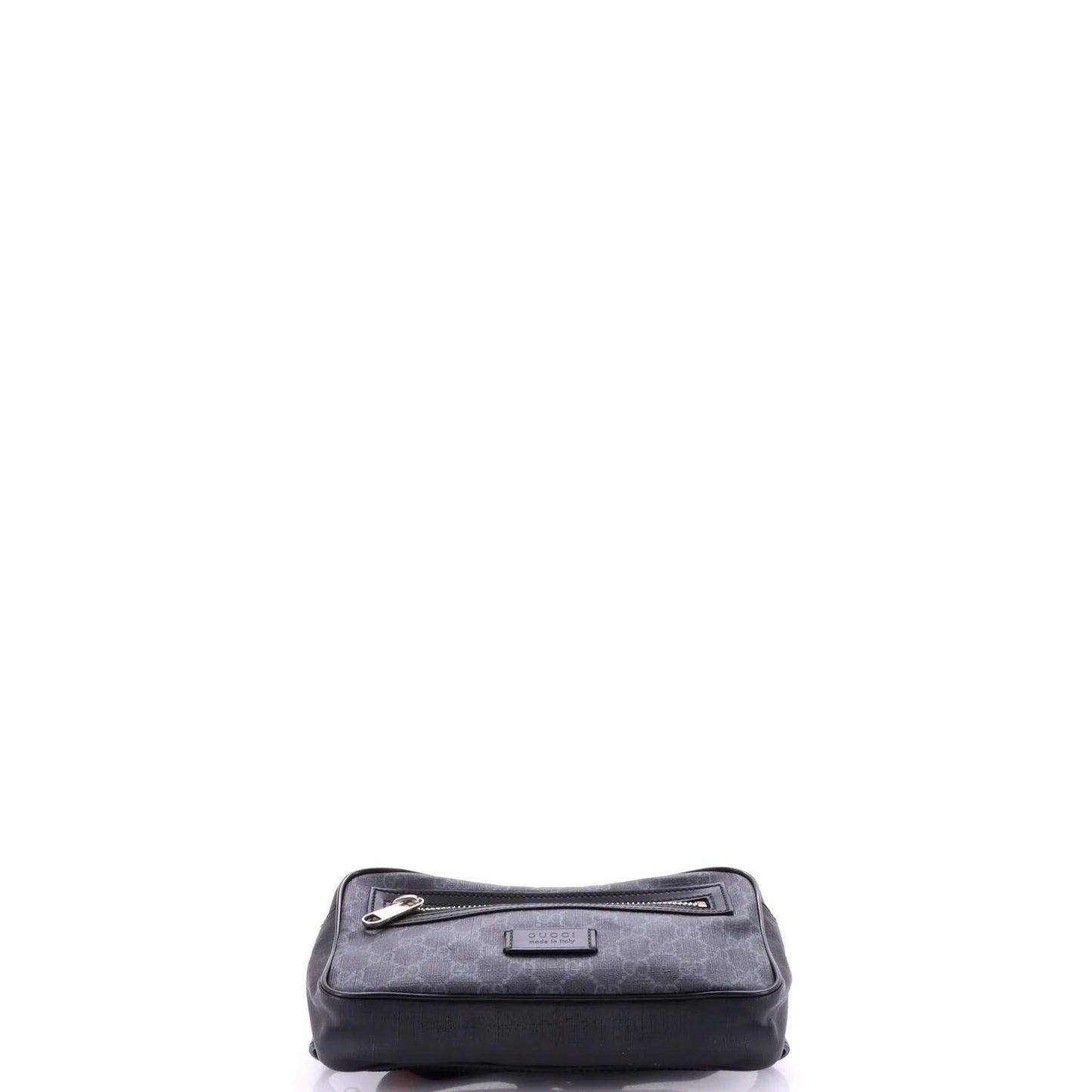 Gucci Soft Zip Belt Bag Gg Coated Canvas Small