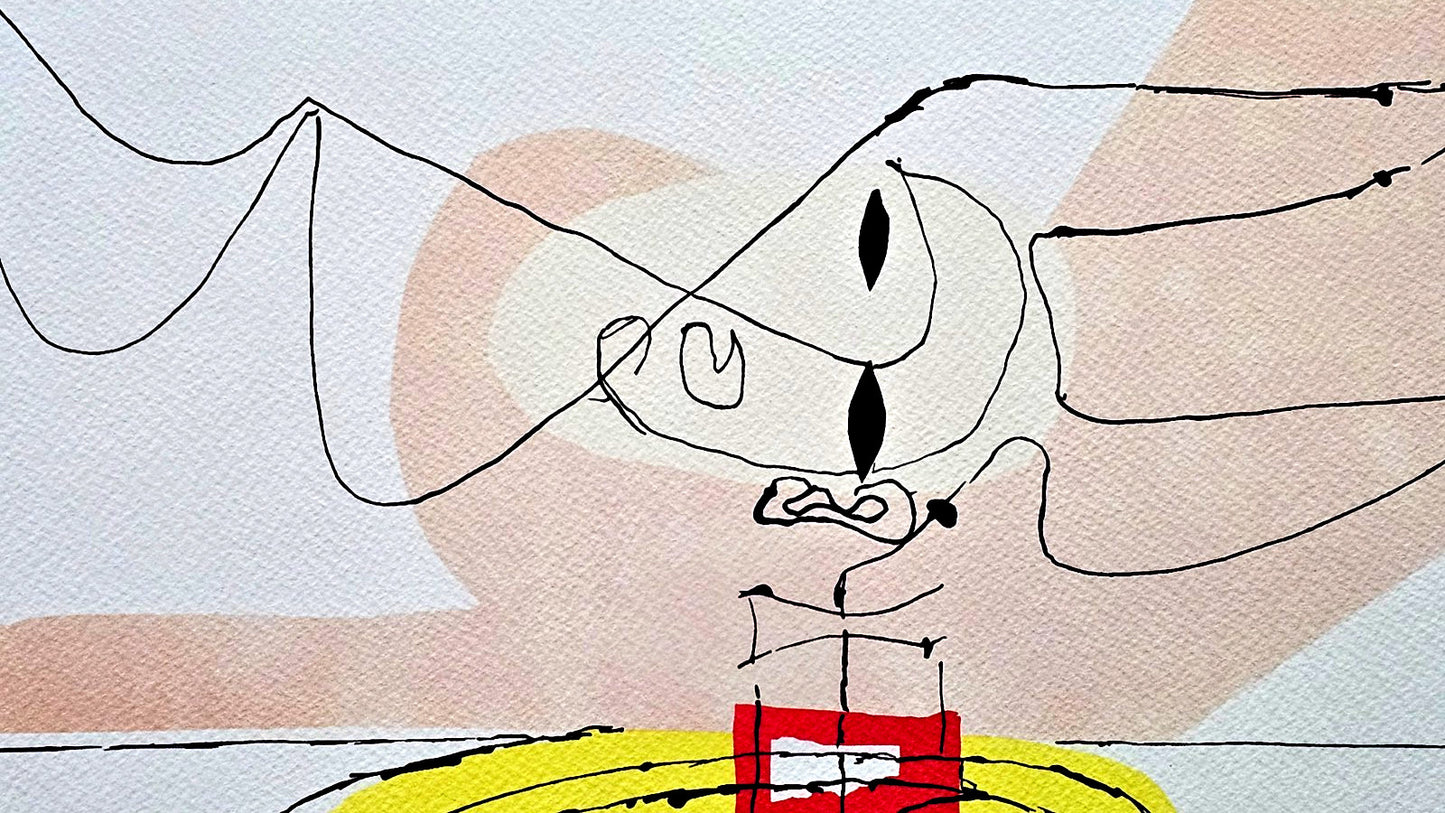 Le Corbusier Lithograph Coa Cachet Certified/Numbered A Hand