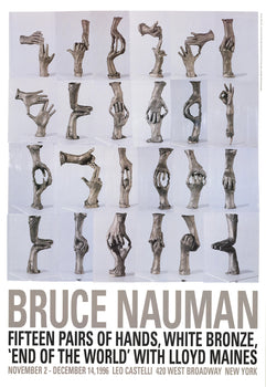 Bruce Nauman Fifteen Pairs Of Hands 