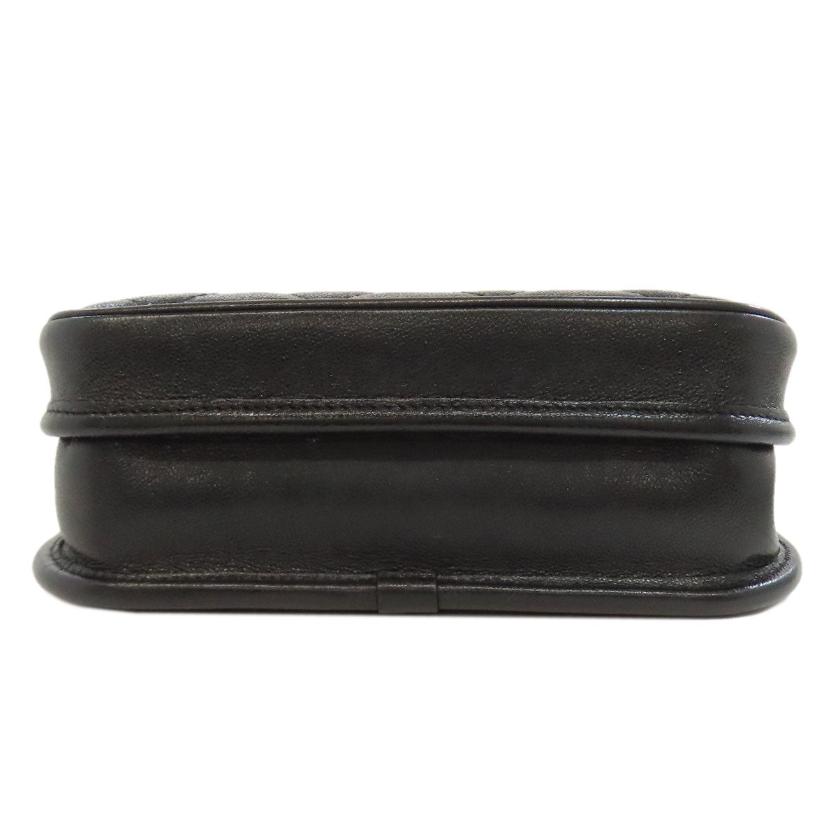 Calfskin CHANEL Matelasse GoldHardware Shoulder Bag Soft Grained