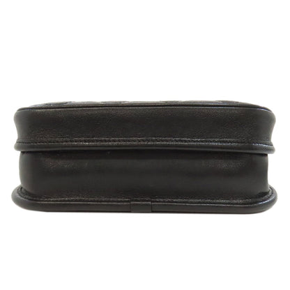 Calfskin CHANEL Matelasse GoldHardware Shoulder Bag Soft Grained