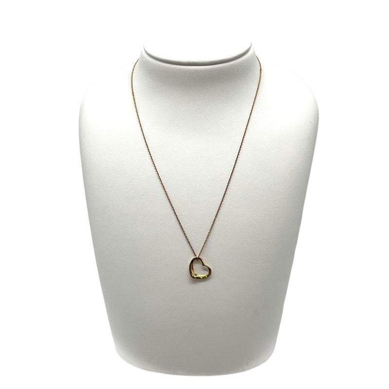 Tiffany & Co. Open Heart Necklace K18Yg