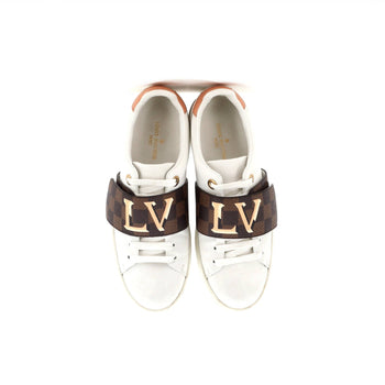 Louis Vuitton Women'S Frontrow Sneakers Leather With Damier