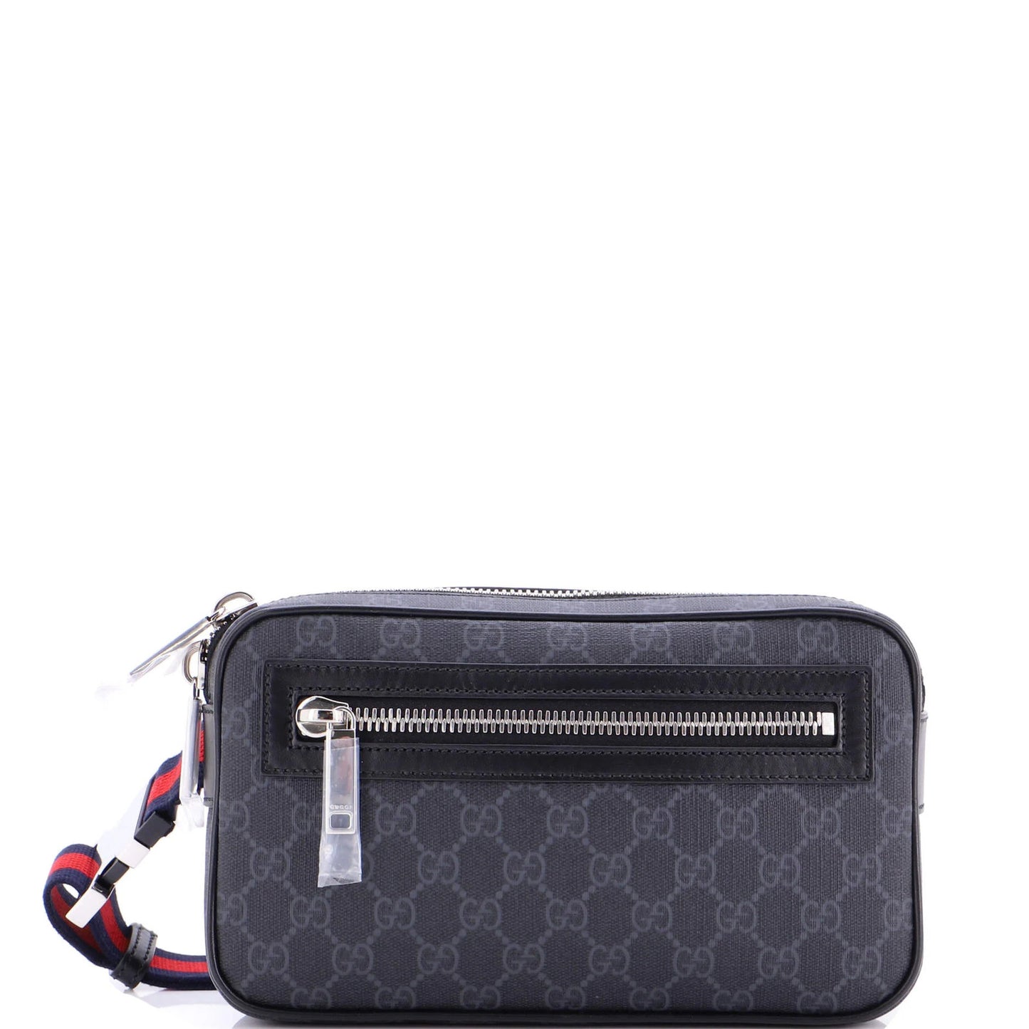 Gucci Soft Zip Belt Bag Gg Coated Canvas Small