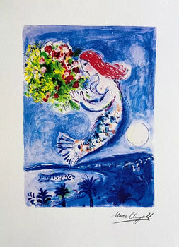 Marc Chagall Lithograph Coa: Original Numbered In Pencil Signed Limited