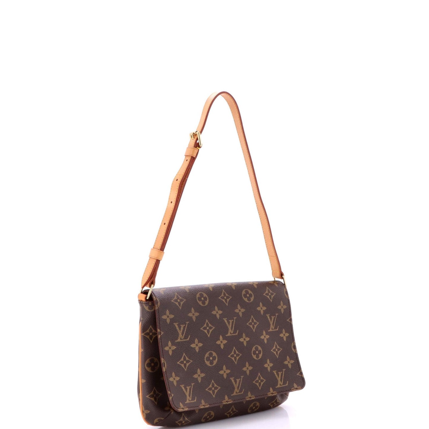 Louis Vuitton Musette Tango Handbag Monogram Canvas