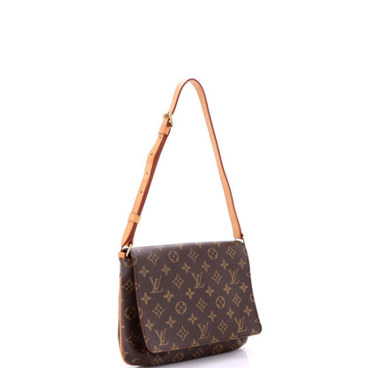 Louis Vuitton Musette Tango Handbag Monogram Canvas