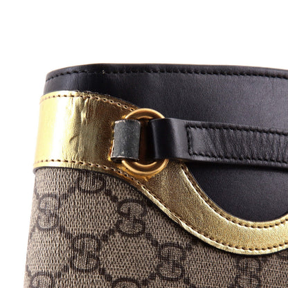 Gucci Osiride Shoulder Bag Gg Coated Canvas And Leather Small