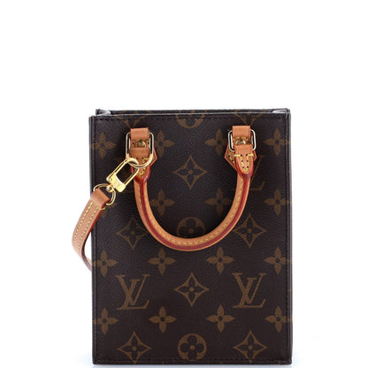 Louis Vuitton Petit Sac Plat Bag Monogram Canvas