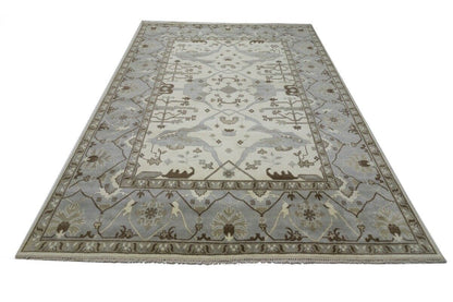 Handmade Wool Oushak Oriental Rug Extra Large