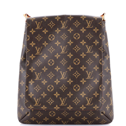 Louis Vuitton Musette Salsa Handbag Monogram Canvas Gm