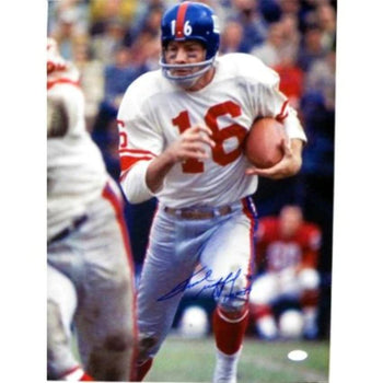 Frank Gifford Hof 77 Autographed 16X20 Photo