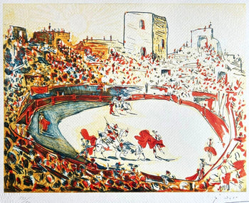 Pablo Picasso Lithograph Coa Signed Numbered Limited 180Exe