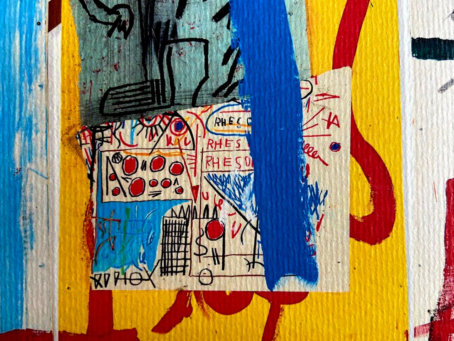 Jean-Michel Basquiat Lithograph Signed Coa