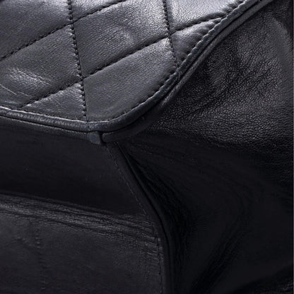 Chanel Vintage Clutch With Chain Quilted Leather Small