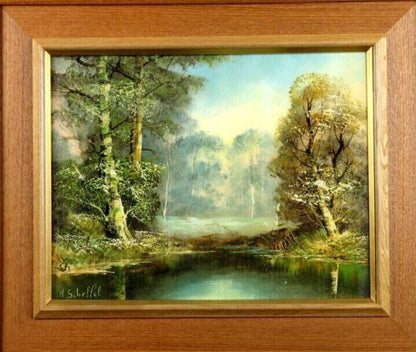 Hans Scheffel (Australian) Original Painting Oil