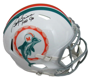 Bob Griese Signed/Inscr Dolphins Speed Full Size