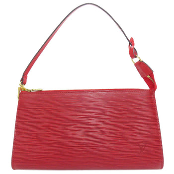 Leather LOUIS VUITTON M52947 Pochette Accessoires Accessory pouch Epi