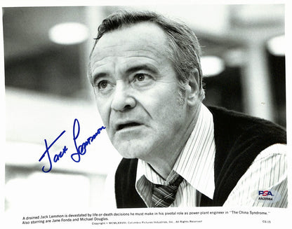 Jack Lemmon Signed/Auto 8X10 Photo "The China