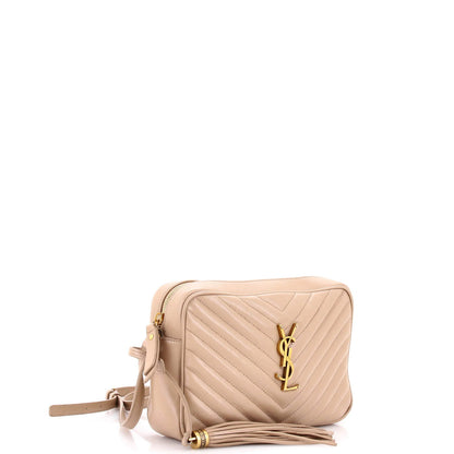 Saint Laurent Lou Camera Bag Matelasse Chevron Leather Small