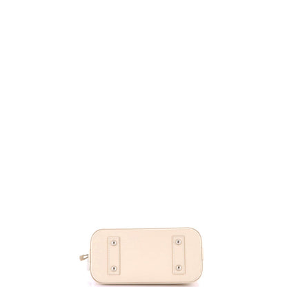 Louis Vuitton Alma Handbag Epi Leather With Logo Jacquard Strap Bb