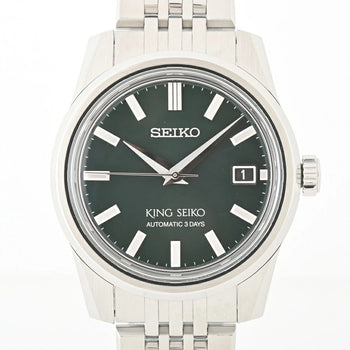 Seiko King Sdks019 6R55-00A0 Green Automatic