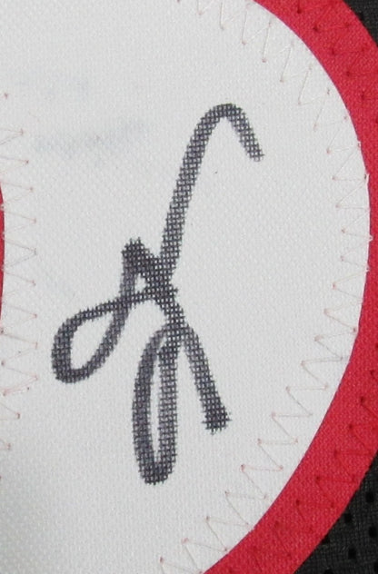 Allen Iverson Hof Autographed Black Custom Basketball Jersey 76Ers Beckett 96721