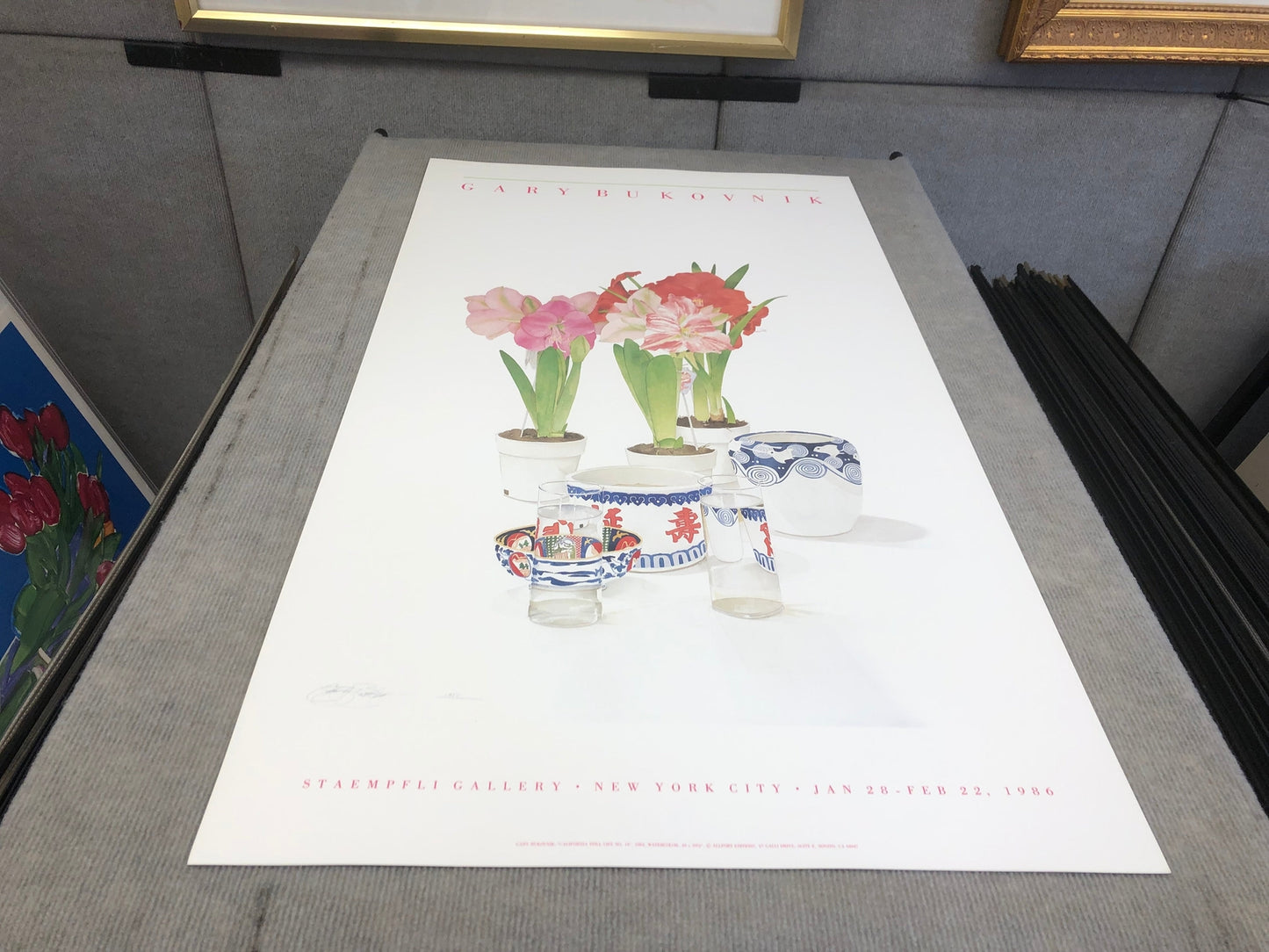 Gary Bukovnik California Still Life No. 14 " Offset Lithograph Cont