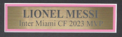 Lionel Messi Signed Inter Miami Cf Pink Soccer
