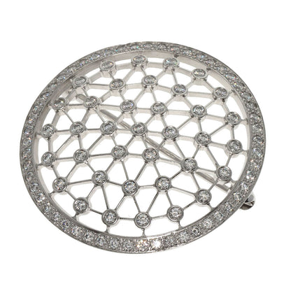 Tiffany&Co.   Brooch Voir Diamond Platinum Pt950