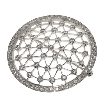 Tiffany&Co.   Brooch Voir Diamond Platinum Pt950