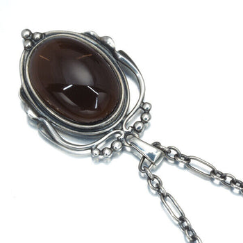Georg Jensen Necklace Smoky Quartz Heritage 2017