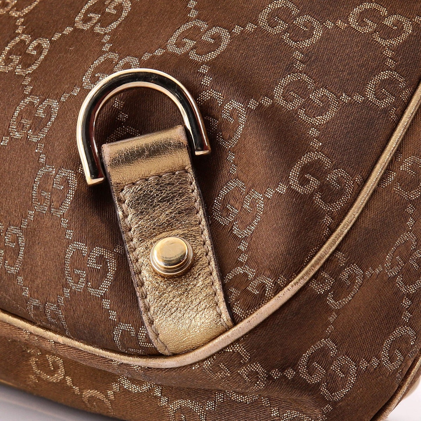 Medium Gucci Abbey D-Ring Hobo GG Canvas with Leather