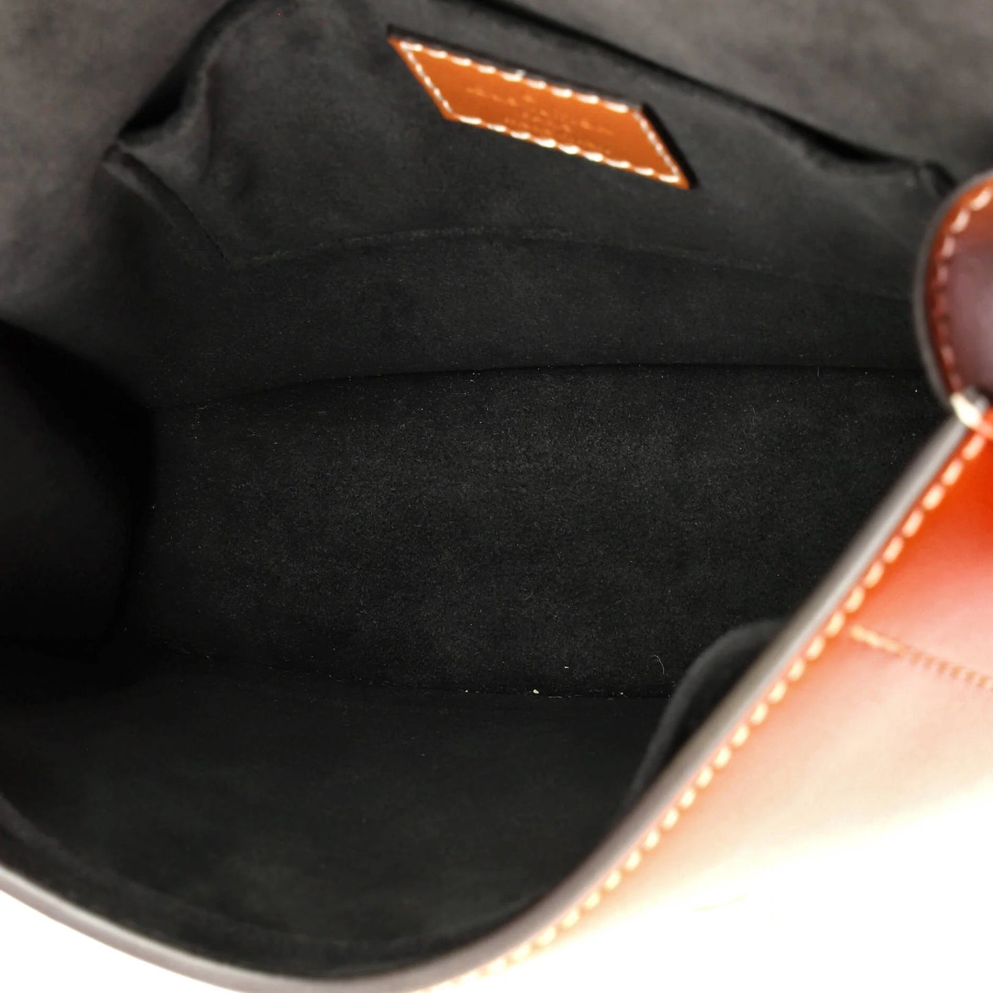 Canvas Louis Vuitton Biface Handbag Leather and Reverse Monogram