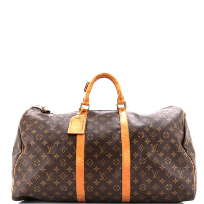 Louis Vuitton Keepall Bandouliere Bag Monogram Canvas 55
