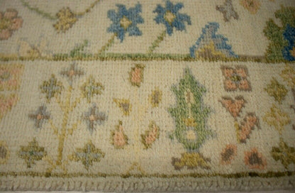 3X14 Ft Handmade Floral Oriental Runner Rug Osh